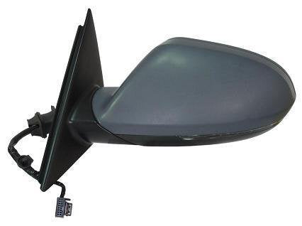 RETROVISORE ELETT. Term. Rib. C/Mem. C/Fan. A LED Destro [Lato Passegero] per Auto: A6 - Calotta da VERNICIARE - Lane Assist - Vet. ASF. 16PIN