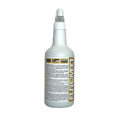 Euromeci Ferrotone Gel, Disincrostante energico in Gel, 750 ml