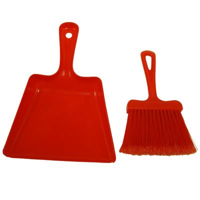 Tagliani Paletta Alzapolvere con Scopino in PVC.