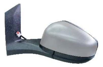 CG94 RETROVISORE Elettrico Termico Destro [Lato Passegero] per Auto: Transit TOURNEO Courier - Calotta da VERNICIARE - Vetro ASF.