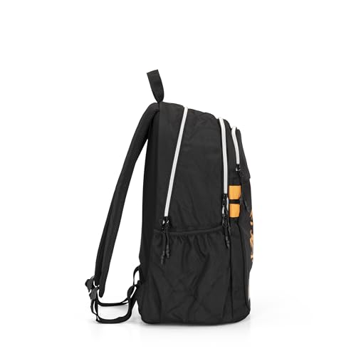 DRAGON BALL - Zaino Ufficiale Dragon Ball, con 2 Ampi Spazi Centrali, Capiente Tasca Frontale, Spallacci Regolabili e Imbottiti, Retro e Fondo Termoformati, 32x43Hx23cm