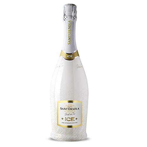 Sant'Orsola - Spumante ICE Demi Sec 11%, Ottimo con Ghiaccio, Gusto Secco con Note Fruttate, 6x750 ml