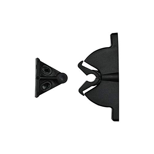 Koncreto Fermaporta A Pinza In Pvc Pz 2 Con Incontro Ad Avvitare. In Blister.