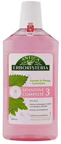4 PZ ANTICA ERBORISTERIA COLLUTORIO 500 ML SENSITIVE [2000 ML TOTALE]
