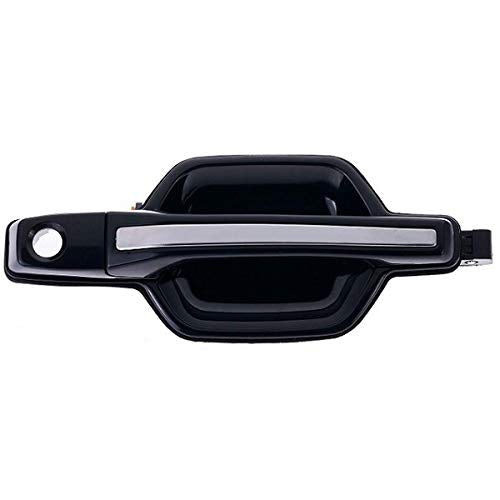 7445613288255 Derb Maniglia Apriporta Esterna Anteriore Dx Destro [Lato Passeggero] (Nera - Con Inserto Cromato)