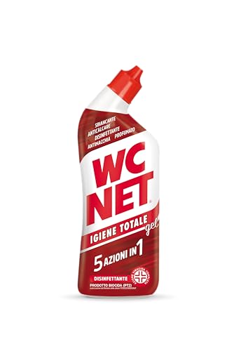 Wc Net - Igiene Totale Gel per Sanitari e Superfici, Pulitore Liquido per Wc, 700 ml x 3 confezioni