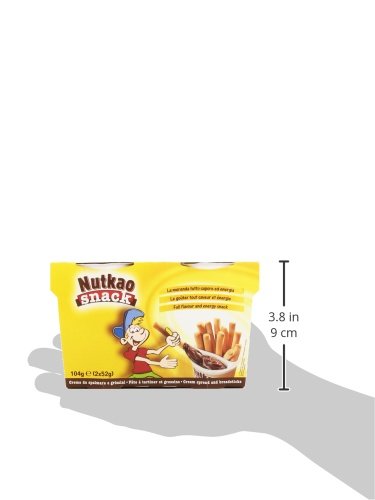 Nutkao - Snack, Crema Da Spalmare E Grissini - 104 G
