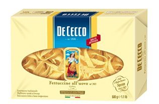 De Cecco Fettuccine all'uovo Nr 303 (500g) - 5 Pacchi da 500 g - [2,5 Kg]
