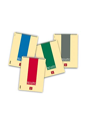 Pigna Styl Blocco Spiralato, Confezione da 10 Pezzi