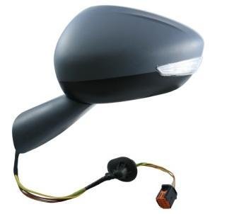 CG94 RETROVISORE ELETT. Term. Rib. C/Fan. E Luce CORT. Sinistra [Lato Guida] per Auto: C4 Picasso - Calotta da VERNICIARE - 10PIN