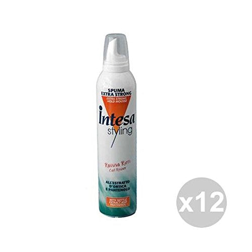Set 12 INTESA Styling Spuma 300 Ravviva Ricci mousse e Spume Prodotti per capelli