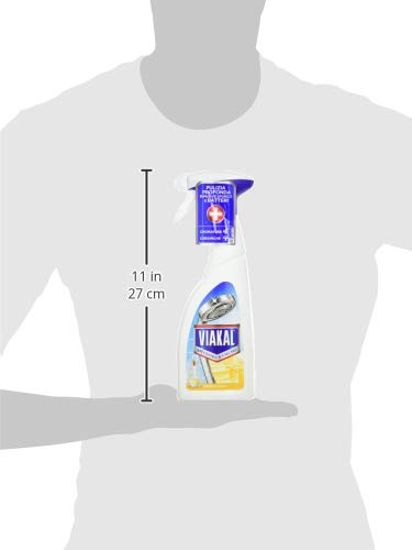 Viakal Anticalcare Detersivo Spray per Cucina, 10 Confezioni (10 x 515 ml), Adatto per Acciaio, Rimuove Sporco e Batteri, Azione Totale Sul Calcare, Brillantezza Duratura, Maxi Formato