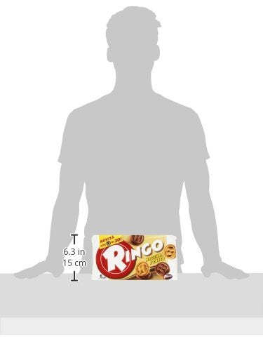 Pavesi - Ringo Nocciola e Choco - 3 confezioni da 6 porzioni [18 porzioni, 930 g]