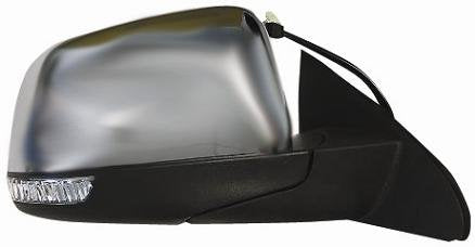 RETROVISORE ELETT. Termico con Fan. E Memoria Sinistra [Lato Guida] per Auto: Grand Cherokee - Calotta CROMATA - Funzione Blind Spot
