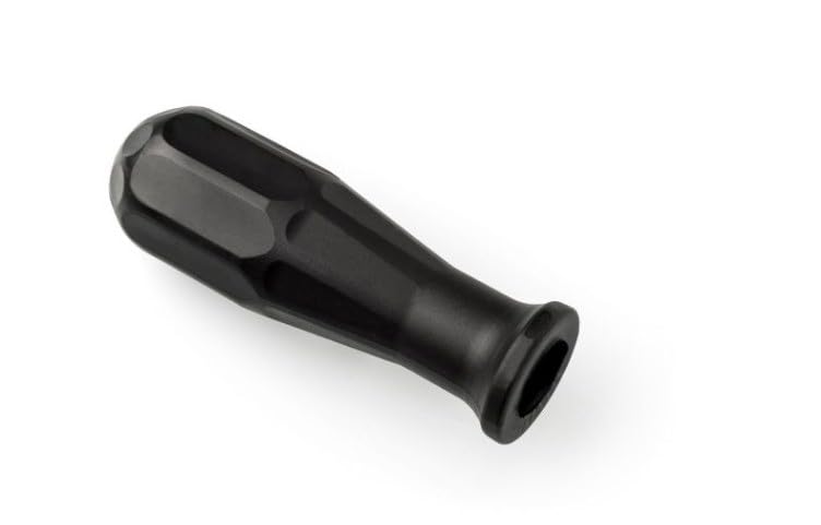 CG94 Blister di 8 manopole plastica Nera
