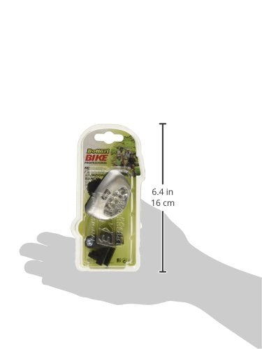 Bottari 96314, Fanalino Anteriore per Biciclette Unisex-Adulto, Grigio