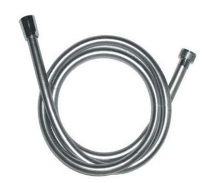 TUBO Doccia in PVC Argento 2,5 MT
