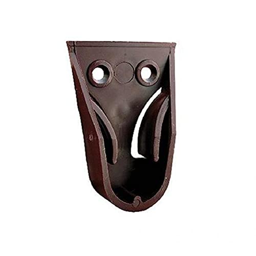 Koncreto Reggitubo Laterale Mm 18 Pz 4 Marrone Laterale Per Tubo Tondo. In Blister.