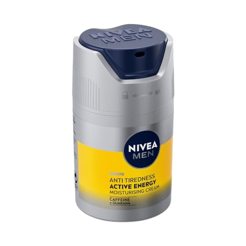 NIVEA Men Active Energy - Crema Viso Uomo, Idratante Rivitalizzante - 50 ml