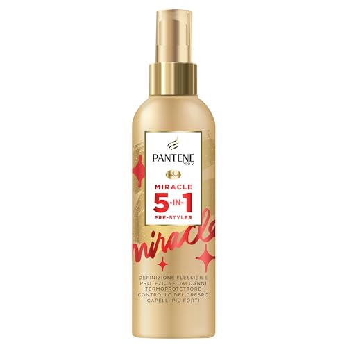 Pantene Pro-V Miracle 5-In-1 Pre-Styler, Spray per Capelli senza Risciacquo, Termoprotettore, per Capelli Flessibili e Modellabili in Qualsiasi Stile