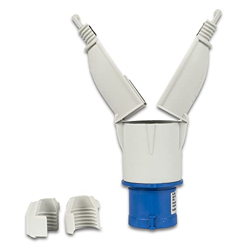 FANTON 73020 Adattatore industriale OPTIMUS da spina 2P+T a 1 presa CEE 2P+T 16A 220V