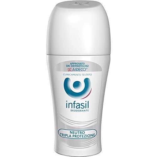 Infasil Deodorante Roll-On, Tripla Protezione, 50 ml
