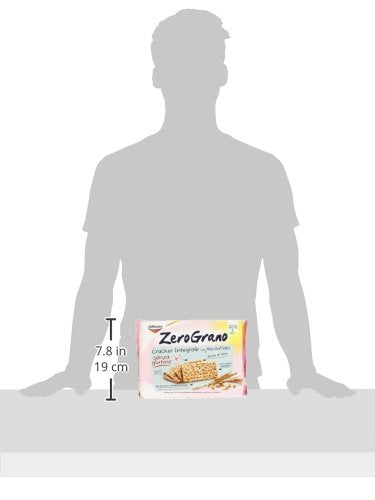 ZeroGrano - Cracker Integrale, Senza Glutine - 2 confezioni da 10 pezzi da 36 g [20 pezzi, 720 g]