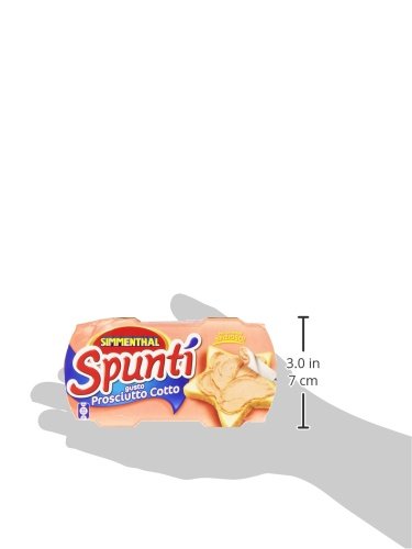 Simmenthal - Spunti', Gusto Prosciutto Cotto - 2 confezioni da 2 pezzi da 84 g [4 pezzi, 336 g]