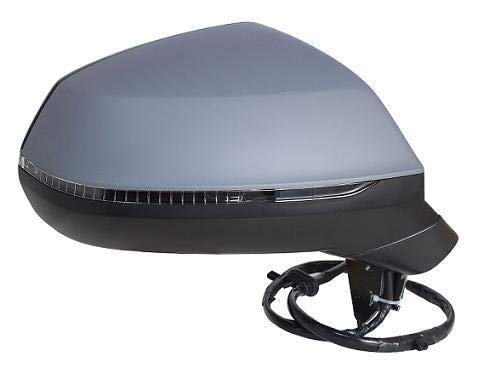 CG94 RETROVISORE ELETT. Termico Rib. C/FANALINO Sinistra [Lato Guida] per Auto: Q5 - Calotta da VERNICIARE - 12PIN Lane Assist - Vetro ASF.