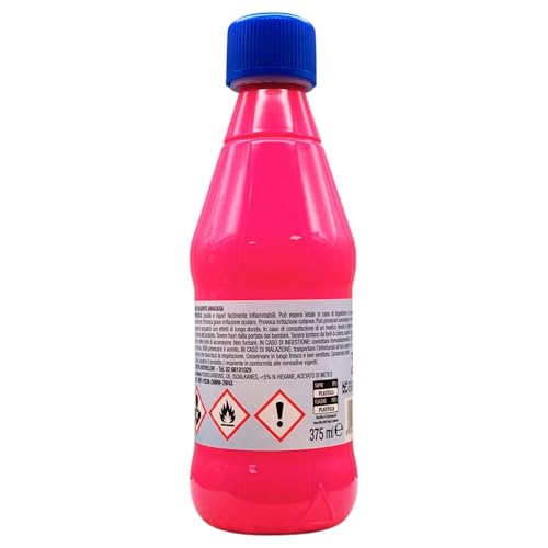 Avio SOLVENTE SMACCHIATORE, Dotato Di Un Notevole Potere Solvente Per Oli e Unto. Prodotto Di Normale Impiego Per La Pulizia Di Tessuti, Plastica e Gomma. Flacone Rosa 375ml (6 Flaconi)