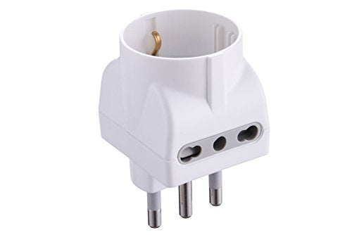 Electraline Set Adattatori Schuko