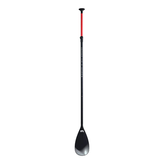 CampSup Aqua Marina Sports III - Pagaia SUP in alluminio, 3 pezzi, colore nero, 175-220 cm