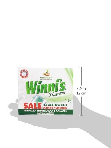 Winni's - Sale Lavastoviglie, Marino Purissimo - 6 pezzi da 1 kg [6 kg]