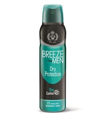 Breeze - Men Dry Protection 48h - Deodorante Spray 150 ml