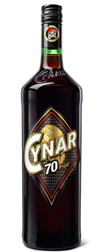 Cynar - 70 High Proof Liquore Amaro a Base di Erbe con Sentore di Frutta Secca, 35% Vol, Bottiglia in Vetro da 1 L