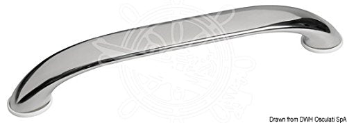 OSCULATI Maniglia Inox mm 300 x 50 2 prigionieri