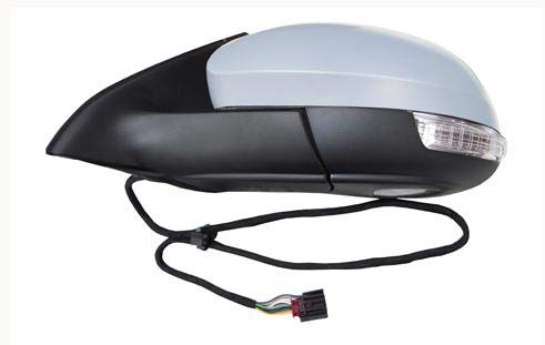 CG94 RETROVISORE El. Term. Rib. C/Fan. E Luce di CORT. Sinistra [Lato Guida] per Auto: TIGUAN - Calotta da VERNICIARE - 9PIN - Vetro ASF.