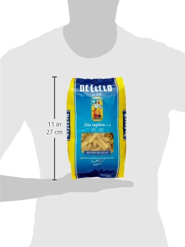De Cecco Pasta Zita Tagliata - 6 pezzi da 500 g [3 kg]