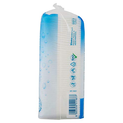 Cotoneve - Dischetti Levatrucco Maxi, 100% Puro Cotone - 50 pezzi