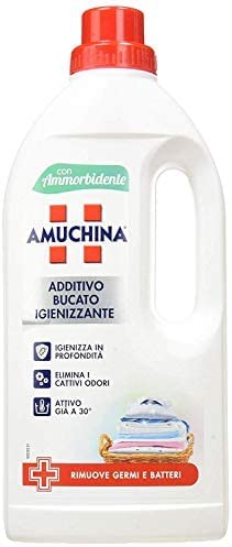 12 pezzi Additivo Bucato Igienizzante con ammorbidente da 1 lt [ totale 12 lt ]