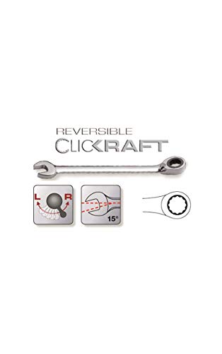 CLICKRAFT Chiave Reversibile 17MM