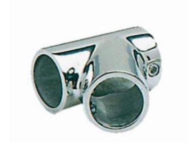 GIUNTO T Inclinato Inox 30 MM