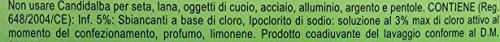 Candidalba Super Candeggina Profumata Per Bucato A Mano E In Lavatrice, 4L