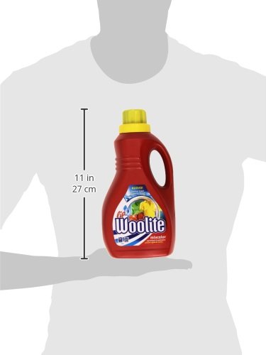 Lip Woolite Detersivo Lavatrice Capi Colorati 25 Lavaggi, 1 Flacone da 1500 ml di Detersivo Lavatrice Liquido Capi Colorati con Cheratina