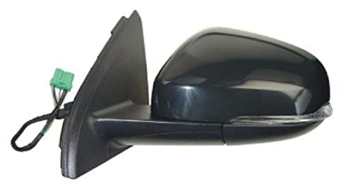 CG94 RETROVISORE ELETT. Termico Rib. C/Fan. E Luce di CORTESIA Destro [Lato Passegero] per Auto: S60 - V60 - Calotta da VERNICIARE - Vetro ASF. 8PIN