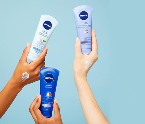 Nivea Hand Cream, 6 Packs of 100 ml Silky