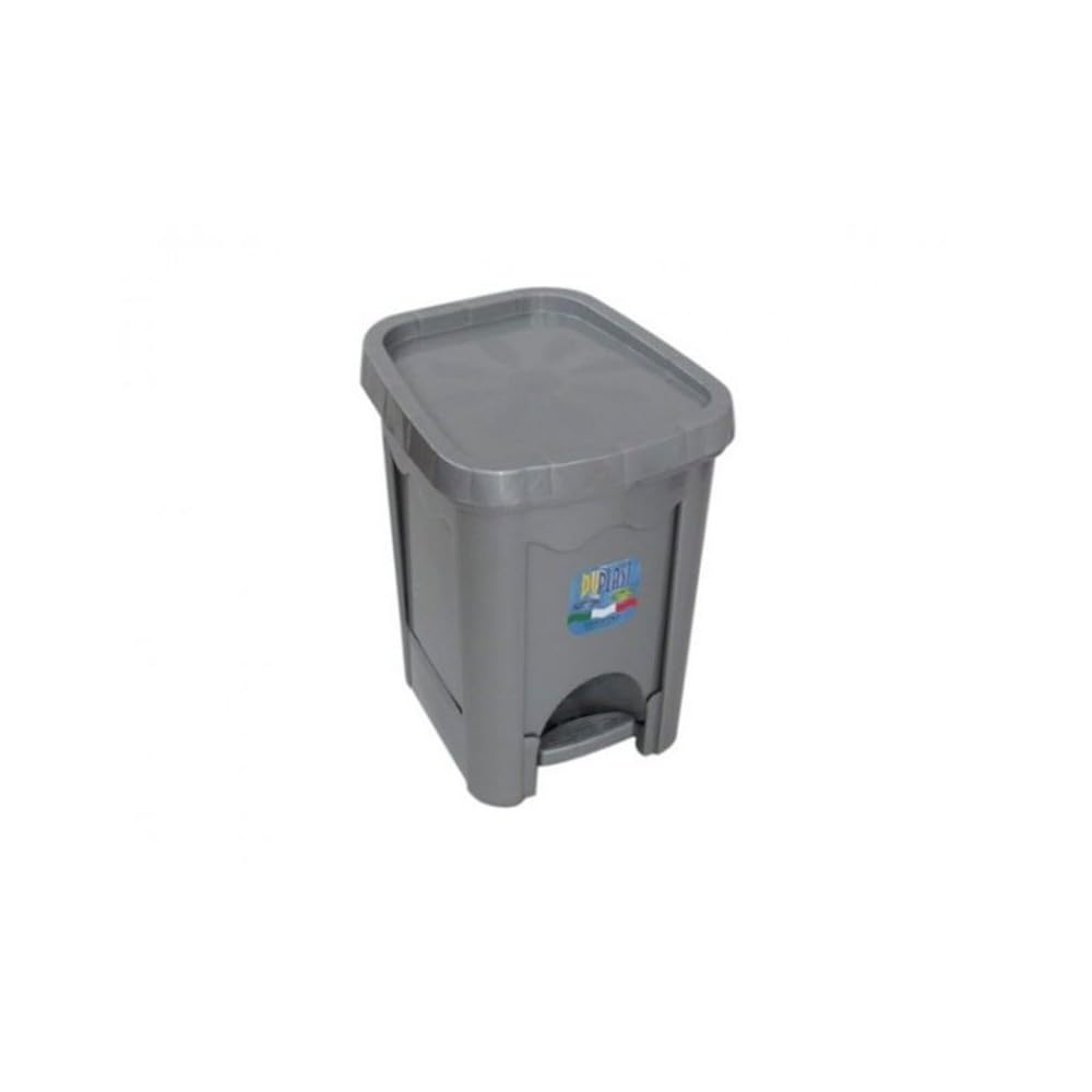 Duplast DUP262 Pattumiera, Plastica, Grigia