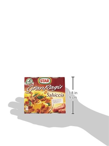 Star - Granragu' Salsiccia - 3 confezioni da 2 pezzi da 90 g [6 pezzi, 540 g]