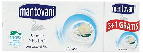 MANTOVANI SAPONETTA NEUTRO CON LATTE DI RISO