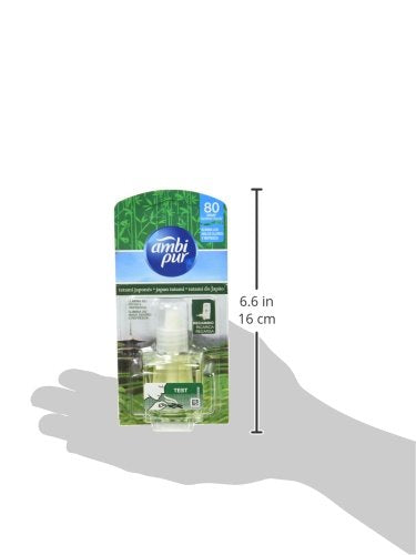 Ambipur Deodorante Per Ambienti, Ricambio Liquido, 3 confezioni da 21.5 ml